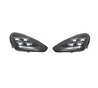 Faro Anteriore Compatibile Con Porsche Per Cayenne 958 2011-2018 Aggiornamento 2024 Per Matrix Style Turn Signal HeadLamp Angel Eye Projector Lens 2pcs