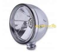 Faro anteriore cromato luce di posizione anello LED Ø 150mm Omologato