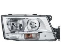 Faro Anteriore Destro Cromato LED DRL Lampada Passeggeri Lato OEM Hella