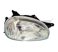 Faro Anteriore Destro Opel Corsa B TYC 20-3203-95-2 H4 ECE