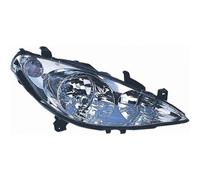 Faro anteriore destro per peugeot 307 2001 al 2005 senza fendinebbia