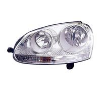 Proiettore Destro H7+h7 Elettrico Con Motore Volkswagen Golf V 2003/2008 Dx