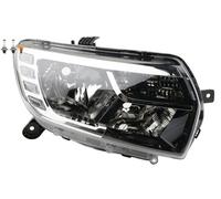 Faro Fronte Adatto A per Dacia Logan MCV II 01/17- Destra Con Lampadine