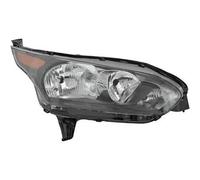 Faro anteriore dx TRANSIT CONNECT 09.15- TYC nero H7/H15 motor reg el diurn