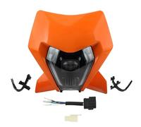 Faro Anteriore Faro Anteriore A LED Per Moto Carenatura Per Motocross Accessori Per ECF XC SX SXF Per XCW Da 125 A 500 SMR 2025-2024 Accessori per moto(Arancia)