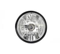 Faro Anteriore Faro Per Moto Da 7 Pollici H4 35W LED Lampada Frontale 9 Fili Indicatore Di Direzione Universale Accessori per moto(Lamp)