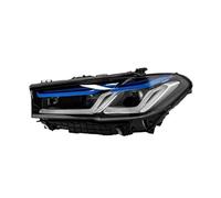 Faro anteriore for auto compatibile con BMW G30 Serie 5 530i 525i 2017-2021, proiettore lente, faro DRL, segnale, coppia di gruppi illuminazione for fari for, ricambio(For 2017-2020 Low)