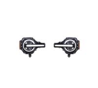 Faro anteriore for auto compatibile con Ford Bronco 2020-2024, proiettore, luce di marcia diurna, coppia gruppi illuminazione fari, ricambio(A2)