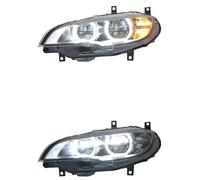 Faro anteriore Gruppo Compatibile Con BMW Per X6 E71 2008-2014 Gruppo Ottico Anteriore Modificato Angel Eye Fascia Alta Luce Marcia Diurna Indicatore Direzione Una Coppia Adatto