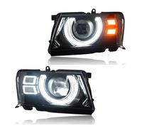 Faro anteriore Gruppo Compatibile Con Nissan Per Patrol Y61 2005-2022 Fari Anteriori DRL Indicatori Di Direzione Accessori Auto Alti 1 Set Lampada Frontale