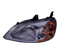 Faro Anteriore Halogen Destro Elettrico Per Honda Civic VII