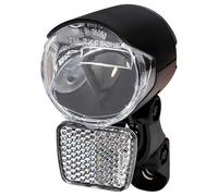 Faro anteriore Herrmans H-Black MR4 dinamo - funzione on/off - con supporto - 100/120 lumen