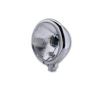 Faro anteriore HIGHSIDER Smart Bates Style da 5 3/4 pollici, cromato, omologa...