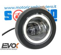 Faro anteriore Iron led Vespa 50 HP FL 3 lenti tondo angel antisfarfallio