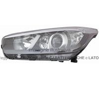 Faro Anteriore Kia Ceed 5 P. 2015 Sinistro H7-H7-H7 Con Motore Elettrico