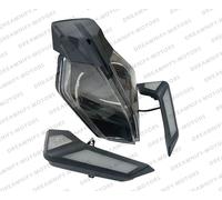 Faro Anteriore LED Con Maschera Laterale Compatibile Per KTM Duke 250 390 GEN-3