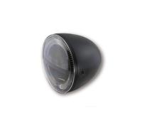 HIGHSIDER HIGHSIDER 5 3/4 pollici LED Headlight CIRCLE, nero, nero