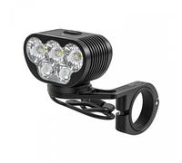 Faro Anteriore LED Monteer 8000S V2.0 - 8000 Lumen per MTB/Offroad, Ricarica USB-C, Power Bank