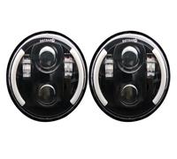 Faro Anteriore Moto Proiettore Per Fari A LED Da 5,75 Pollici, 2 Pezzi, Faro Da 5 3/4" Per Softail Per Bad Per Boy Per Custom Per Deuce Per Springer Per Breakout Faro Moto(2pcs A)