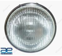 Faro Anteriore Nero Tipo Lucas 7" Per Norton Triumph BSA Vincent AJS AEs