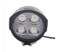 Faro anteriore per bici elettrica 36V-60V, lampada anteriore a LED per scooter elettrico, set di clacson elettrico