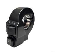 Faro anteriore per bici elettrica e scooter 2 in 1 con interruttore a pulsante per EBike Wuxing, impermeabile IPX4, tensione da 12 V a 72 V CC, lunghezza del cavo 65 88,9 cm, modello DK256