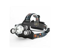 Faro anteriore per bicicletta vintage retrò con staffa, 3 LED super luminosi per la guida notturna, nero - SALALIS