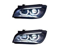 Faro anteriore Per BMW Per X1 E84 F49 2010-2015 Modificato DRL Angel Eye Lampada Frontale Assemblaggio Automotive 2 Pezzi Faro fari(Per Xeno)