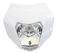 Faro Anteriore Per EXC SX XC XCF Per XCW 125-500 2012-2016 Piastra Faro Anteriore Per Motocicletta Alogena Faro Anteriore Per Moto Da Cross Accessori per moto(BIANCO)
