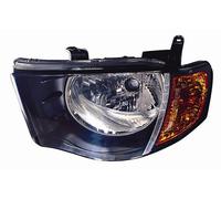 FARO PROIETTORE ANTERIORE SINISTRO FRECCIA ARANCIO SX - MITSHUBISHI L 200 05->09