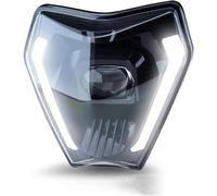 Faro Anteriore per Moto per EXC per SXF per XCW per MX 2024 Faro Anteriore Lampada Frontale Supermoto Dirt Bike per Enduro Motocross Fari per Moto Faro Anteriore per Moto