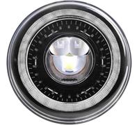 Faro Anteriore per Motocicletta per 1994-1995 per Electra per Glide per Road per King per FLHR Fari Anteriori per Motocicletta Fari fendinebbia ausiliari per Motocicletta da 7 Pollici Rotondi