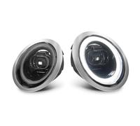 Faro Anteriore per paraurti Anteriore per BMW per Mini R50 R52 R53 2001-2006 Kit di Lenti per proiettore ad Alta Potenza con Gruppo Ottico a LED Completo, Stile Auto, fari Gruppo Ottico