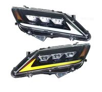 Faro Anteriore Per Toyota Per Camry 2012 2013 2014 Fari DRL LED Gruppo ottico Start Up Blu Ambra Indicatori direzione Testa lampada Luci anteriori auto Faro Proiettore anteriori