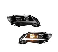 Faro anteriore Per TOYOTA Per COROLLA 2011-2013 Tuning Auto Parti Di Luce Testa Della Lampada UNA Coppia 2x Faro Montaggio Fari Anteriori Auto