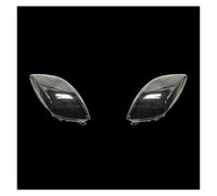 Faro anteriore Per Toyota Per Yaris 2008 2009 2010 2011 Coprifaro Anteriore In Vetro Trasparente Auto Alloggiamento Faro Anteriore Paralume Fari(A Piar)