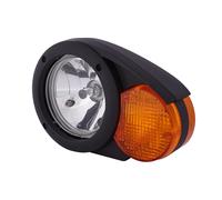 HELLA 1E3 996 160-671 Alogeno-Faro principale, Combi 133, 24V, Numero di riferimento 12.5, Montaggio, esterno, Lente diffusore cristallina, Spina Spina DEUTSCH, anteriore Sx