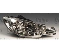 Faro Anteriore Sinistro Alogeno H1 Valeo Per PEUGEOT 206 Berlina