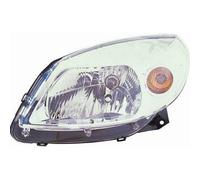 Faro anteriore sinistro compatibile con Dacia SANDERO H4 Alogeno