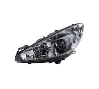 Faro Adatto A per Peugeot 308 05/2011- SX Lato Conducente Con Lampadine