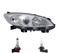 Faro Anteriore Sinistro H11/HB3 Per Mazda 5 CW Inclusi Lampadine Osram