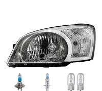 Faro Anteriore Sinistro Inclusi Lampade Premium Per Hyundai Getz TB