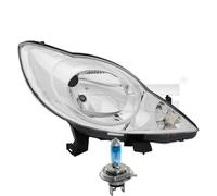 Faro Anteriore Sinistro Inclusi Lampade Premium Per Peugeot 107