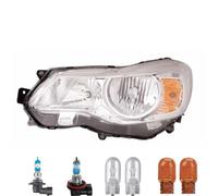 Faro Anteriore Sinistro Inclusi Lampade Premium Per Subaru XV _GP_