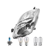 Faro Anteriore Sinistro Inclusi Lampade Premium Per Toyota Yaris _P9_