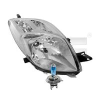 Faro Anteriore Sinistro Inclusi Lampade Premium Per Toyota Yaris _P9_