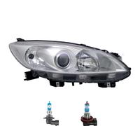 Faro Anteriore Sinistro Inclusi Lampadine OSRAM H11 HB3 Per Mazda 5 CW