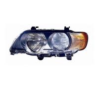 Faro proiettore anteriore sinistro per bmw x5 e53 1999 al 2004 freccia bianca