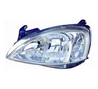 Proiettore Sinistro H7+h7 Elettrico Senza Motore Opel/vauxhall Corsa C 2000-2003