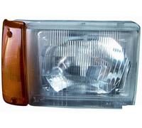 Faro anteriore sinistro per fiat panda 1986 al 2003 arancio elettrico 46421729